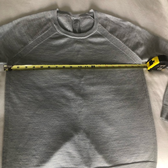 Lululemon Merino wool lace up back tie sweater - Picture 6 of 6